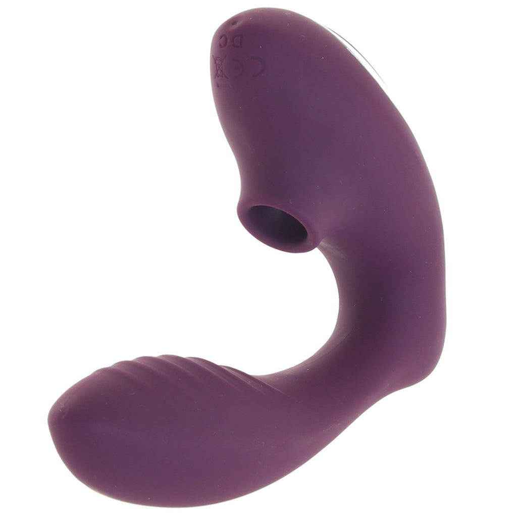 Deeva OMG Vibra G Pulse Clitoral Air Massager in Purple - Vibrators - HoneyHugs Canada (View 3)