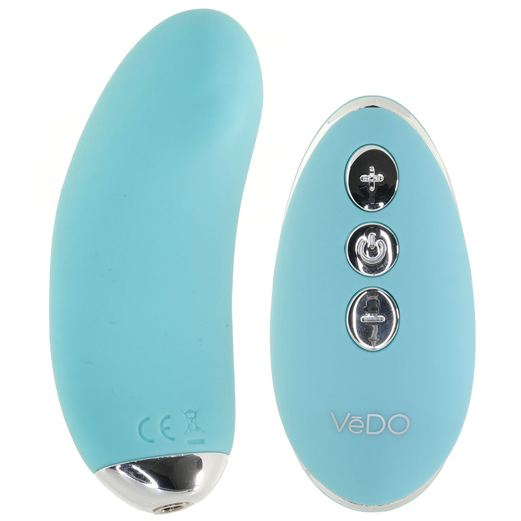 Niki Rechargeable Magnetic Panty Vibe in Turquoise