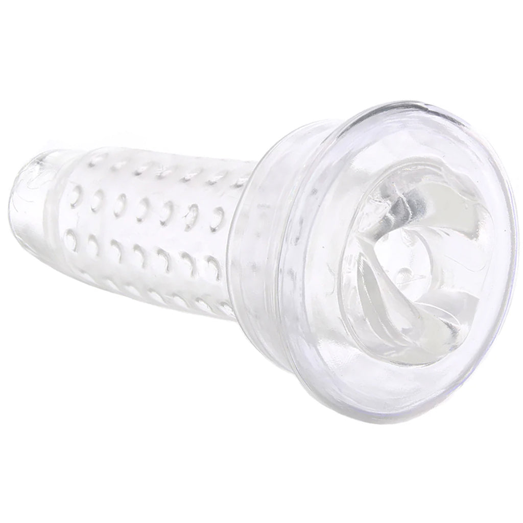 CalExotics Optimum Series Mouth Stroker Pump Sleeve - Male Masturbators - HoneyHugs Canada