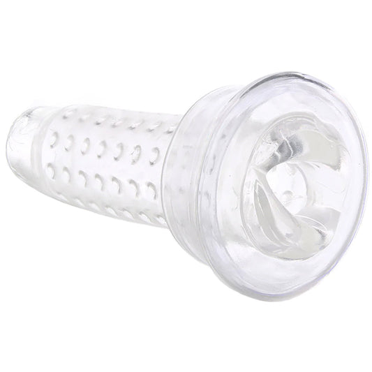 CalExotics Optimum Series Mouth Stroker Pump Sleeve - Male Masturbators - HoneyHugs Canada