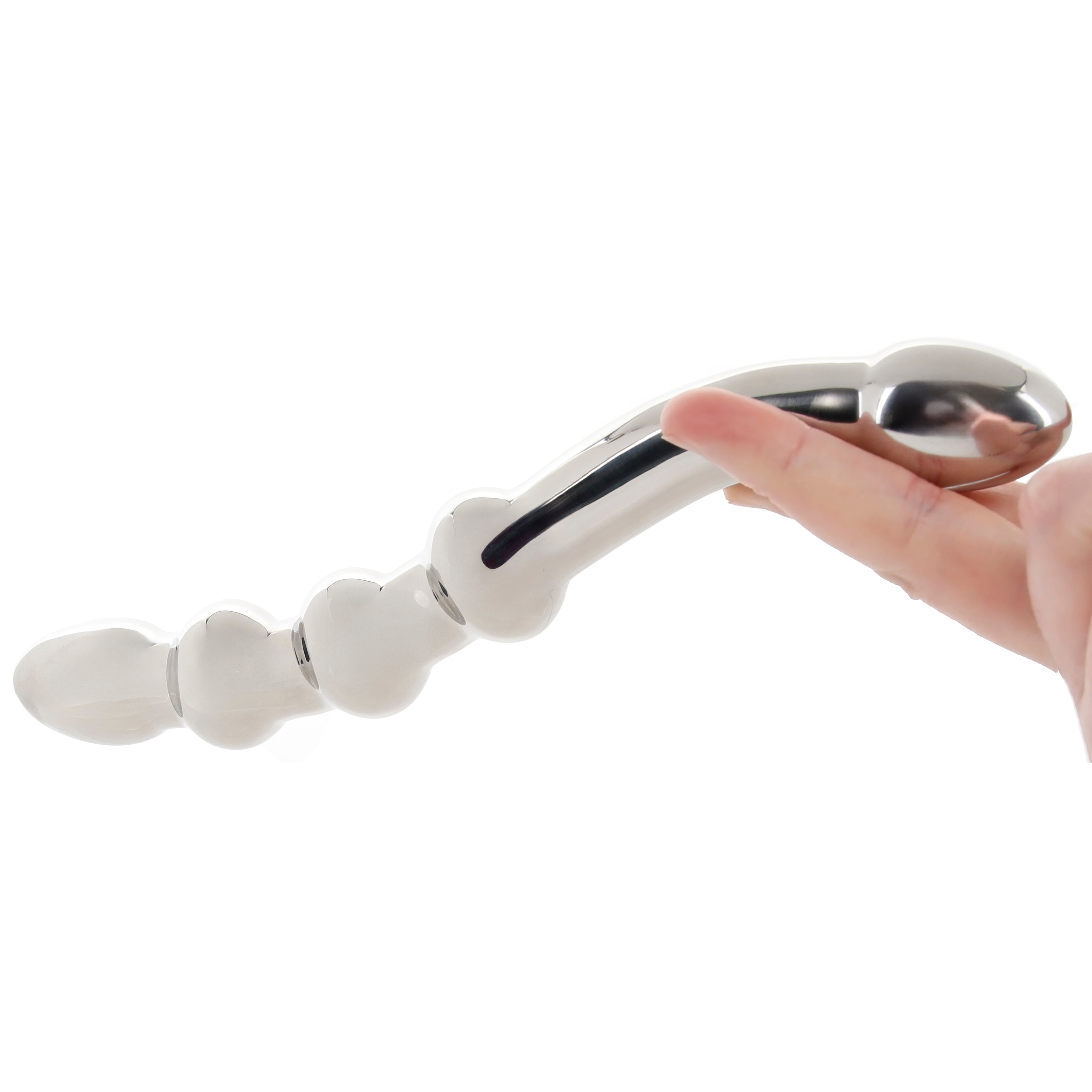 Stainless Steel Curved Dildo