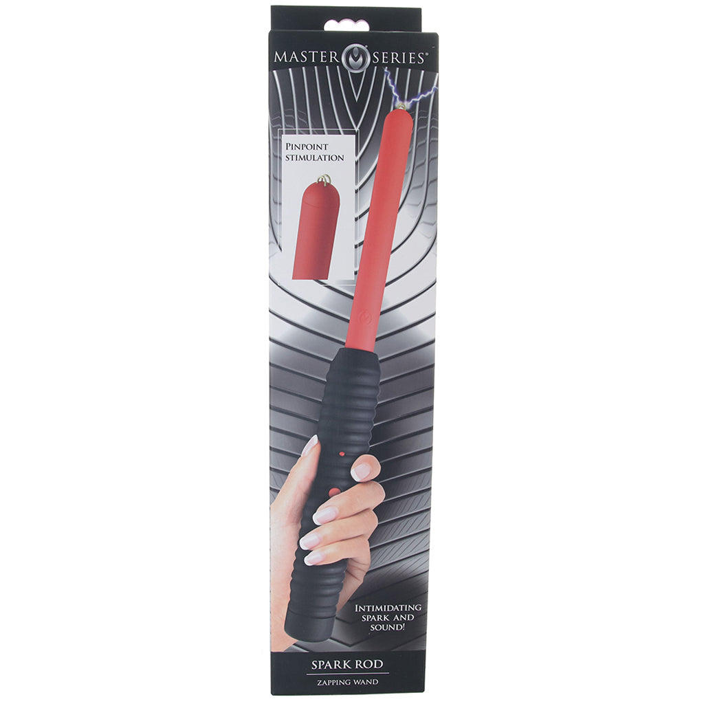 Master Series Spark Rod: Electrifying E-Stim Zapper for Intense Sensory Play