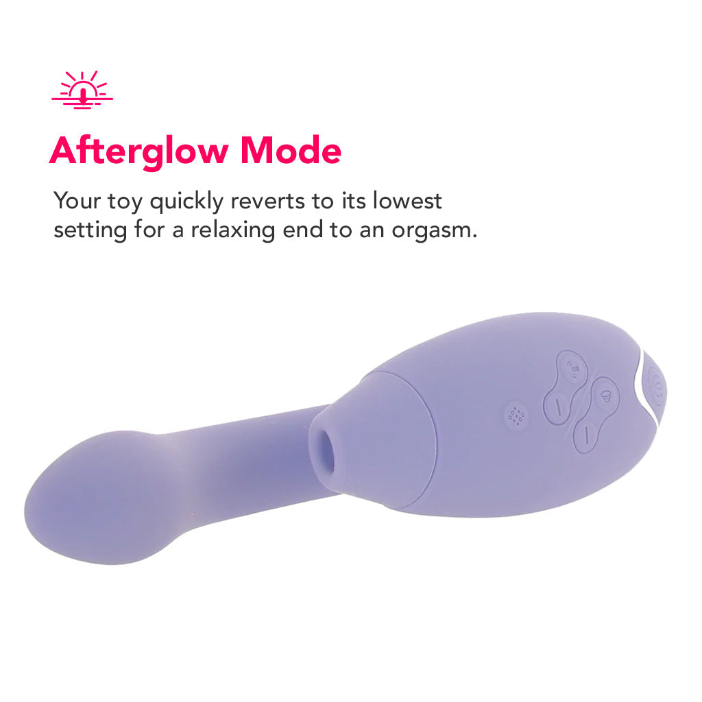 Womanizer Womanizer Duo 2 Clitoral & G-Spot Stimulator in Lilac - Vibrators - HoneyHugs Canada (View 5)