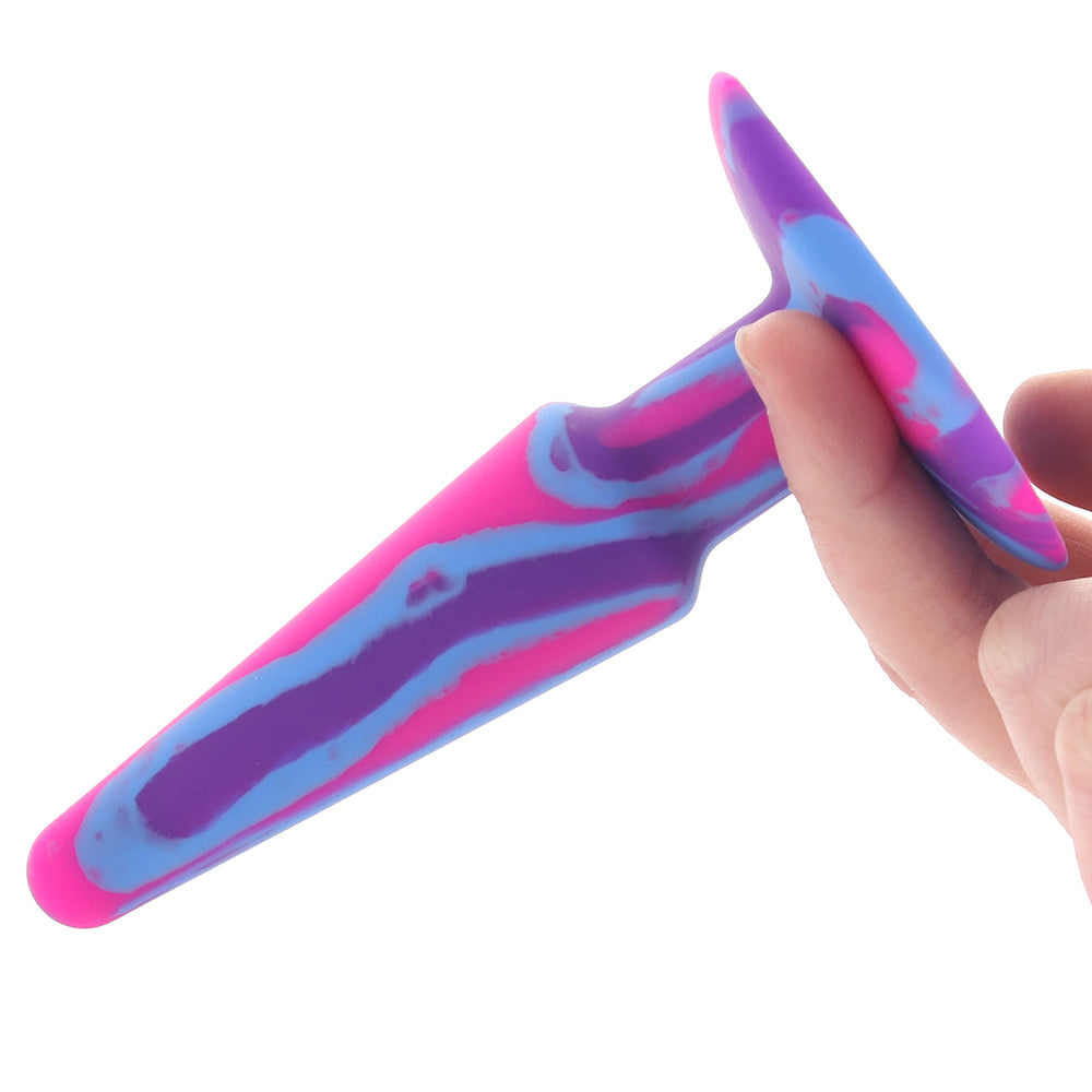 A-Play Groovy 5 Inch Anal Plug in Berry