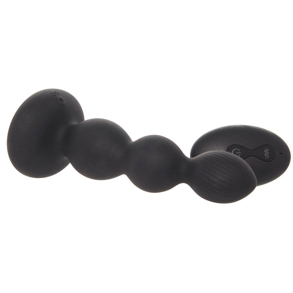Renegade Series Renegade Valor Gyrating & Vibrating Beaded Plug - Vibrators - HoneyHugs Canada (View 5)