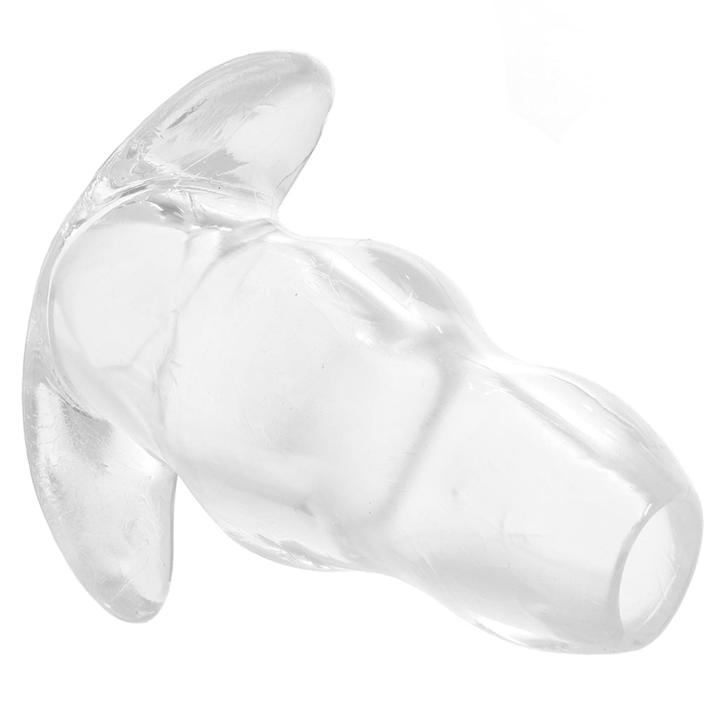 Master Series Clear View Hollow Anal Plug