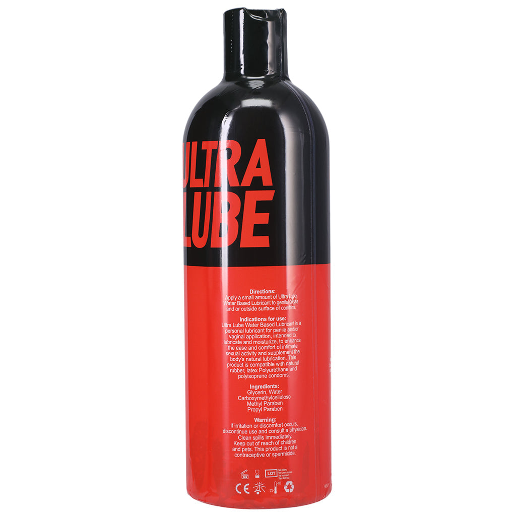 Doc Johnson Ultra Water-Based Lube | Luxurious 16oz/473ml Personal Lubricant for Ultimate Comfort