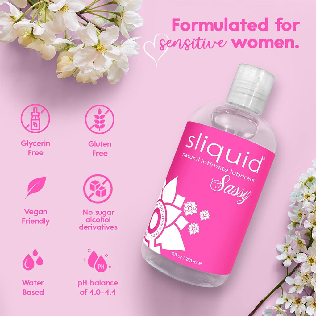Sliquid Naturals Sassy Booty Gel: Premium Natural Anal Lubricant for Unrivaled Comfort
