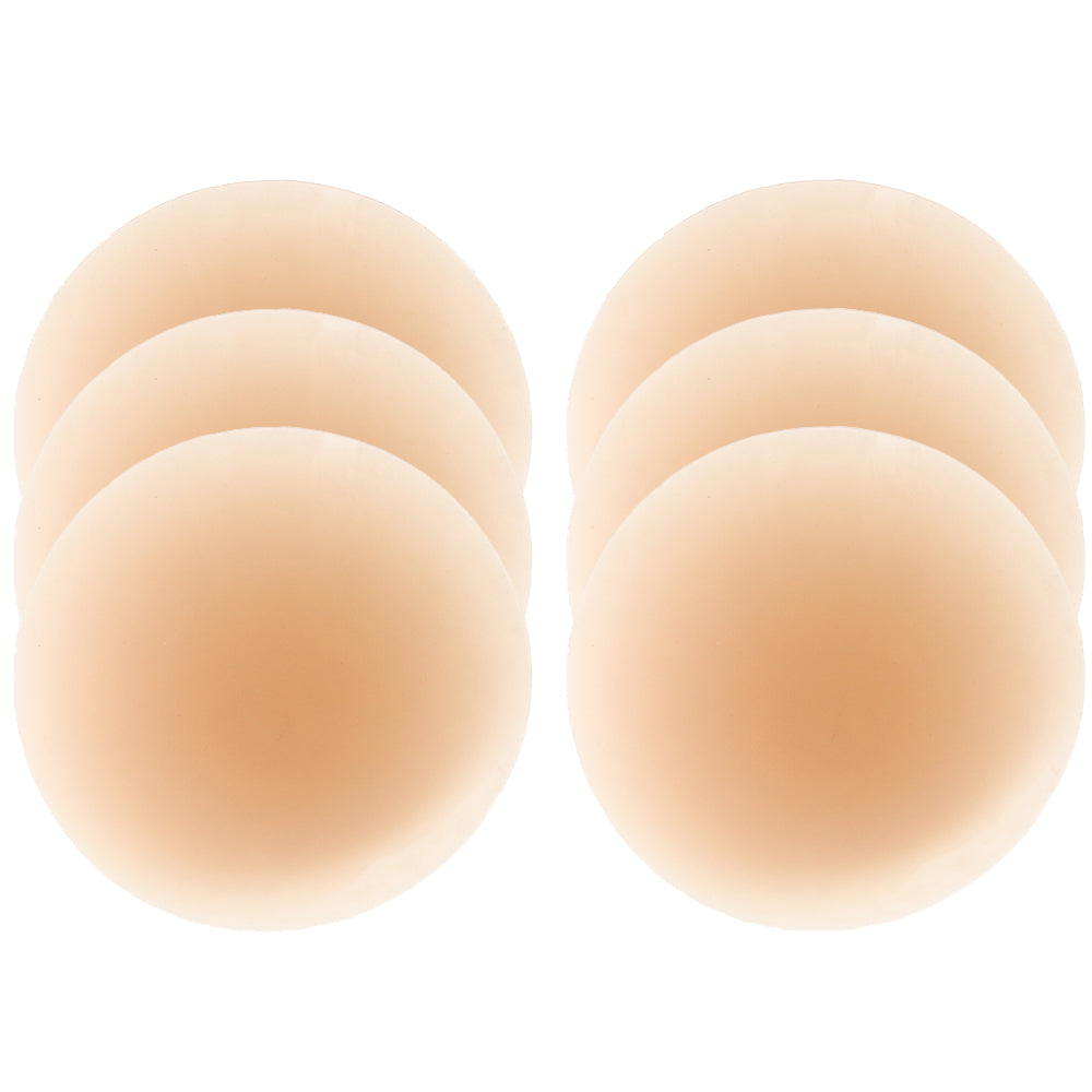 Intimately GG | Seamless Tan Nipple Covers (3-Pack) for Ultimate Discretion & Allure