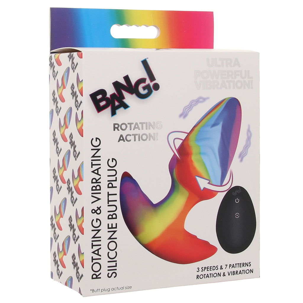 Bang! Rotating and Vibrating Butt Plug
