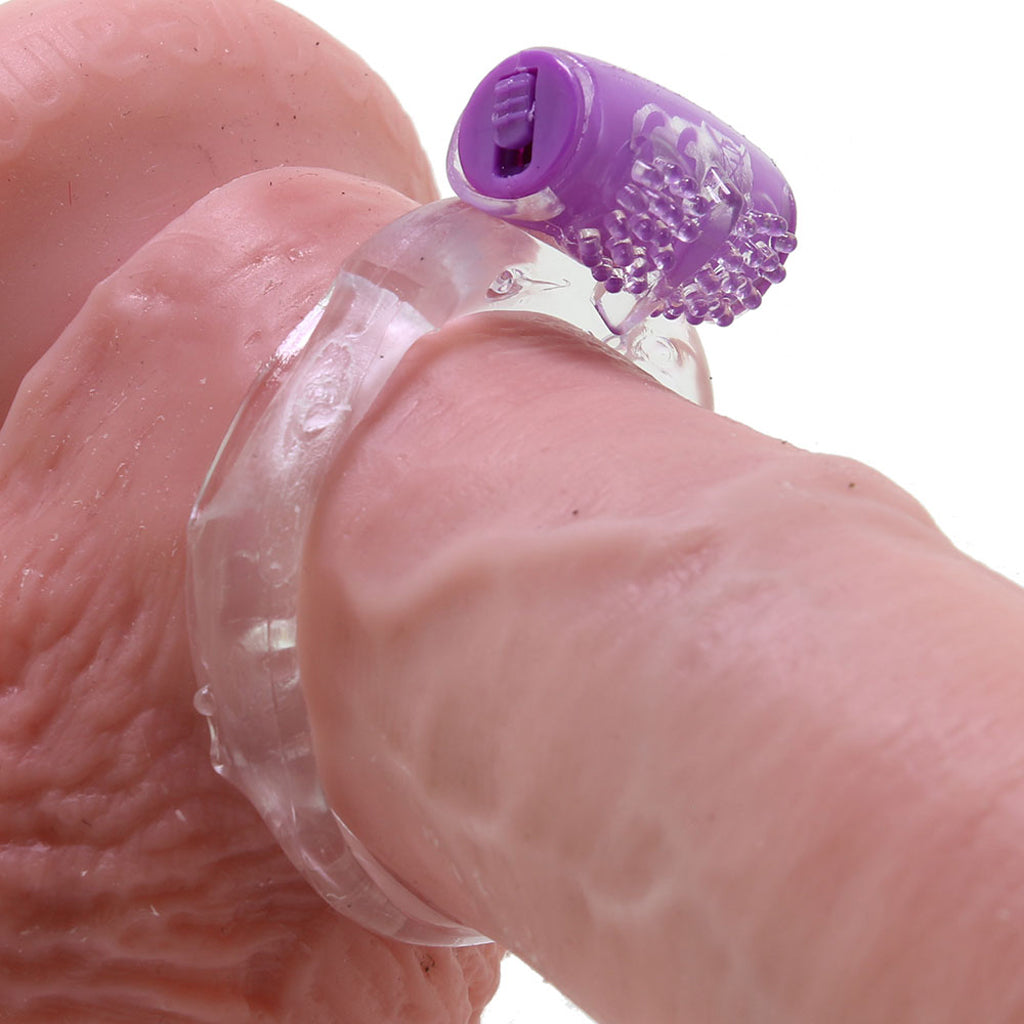 Evolved Novelties Ring True Pleasure Set in Purple - Vibrators - HoneyHugs Canada (View 3)