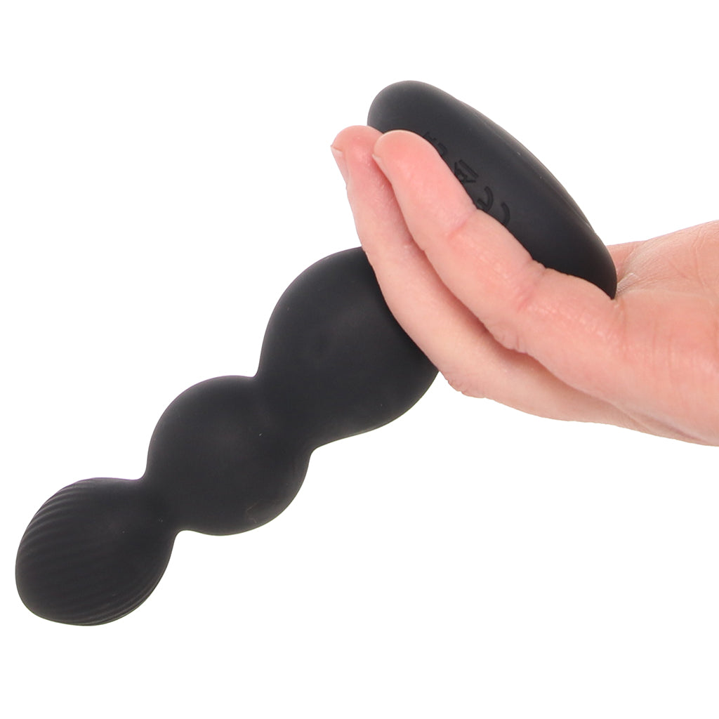 Renegade Series Renegade Valor Gyrating & Vibrating Beaded Plug - Vibrators - HoneyHugs Canada (View 4)