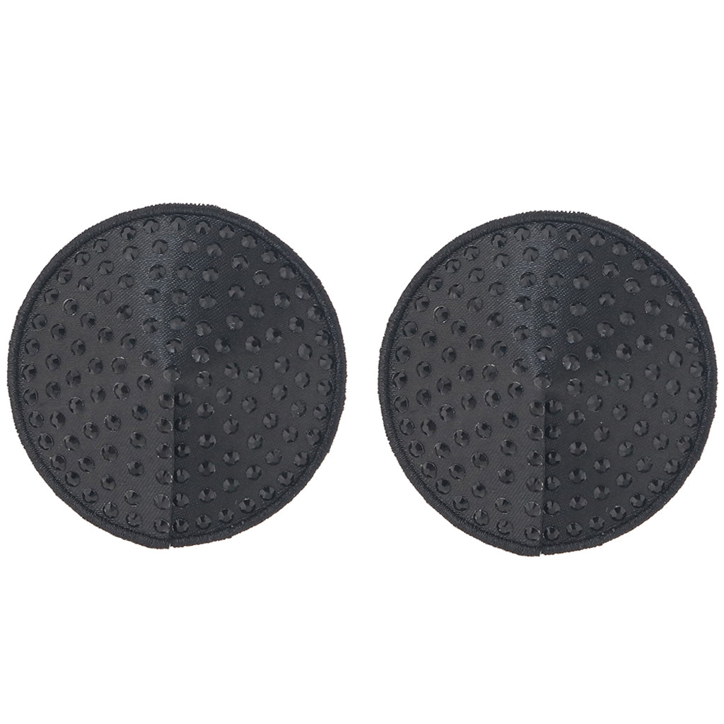 Radiance Round Pasties: Dazzling Glitter & Gem Adornments
