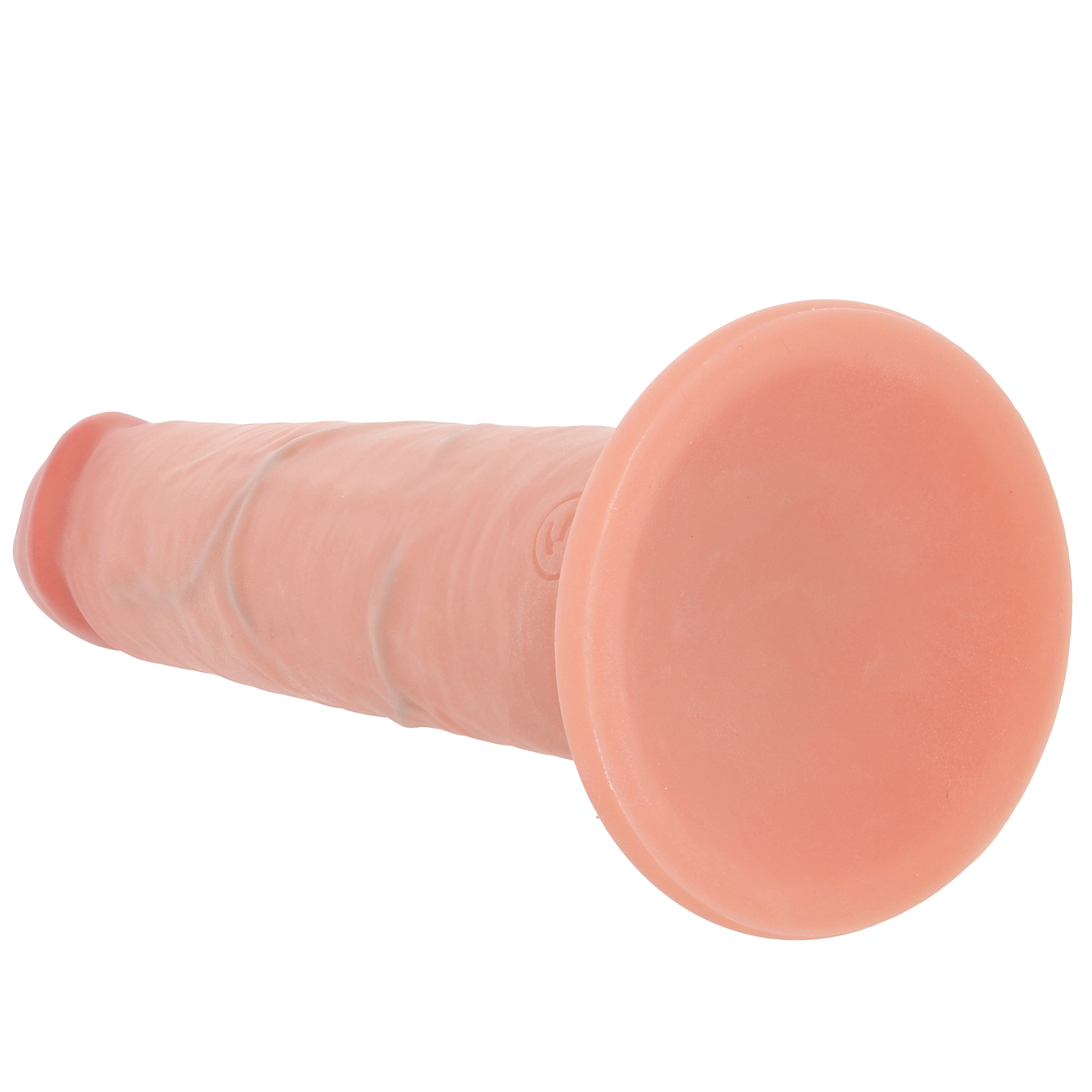 RealRock 8 Inch Dual Density Sliding Skin Dildo in Light