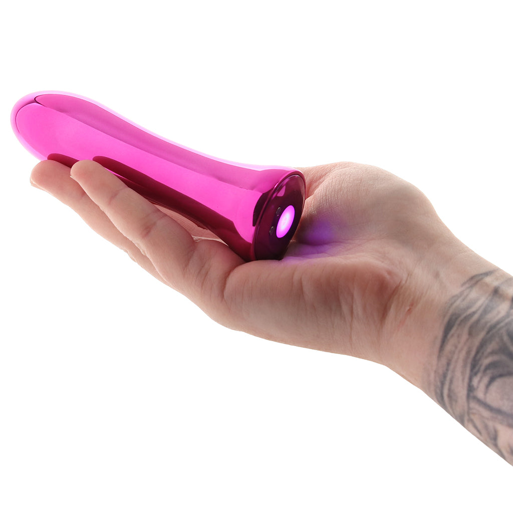 ns novelties Inya Shimmer Aluminum Vibe in Pink - Vibrators - HoneyHugs Canada (View 4)