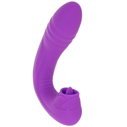 BodyWand BodyWand G-Play Squirt Master Thrusting & Licking Vibe - Vibrators - HoneyHugs Canada