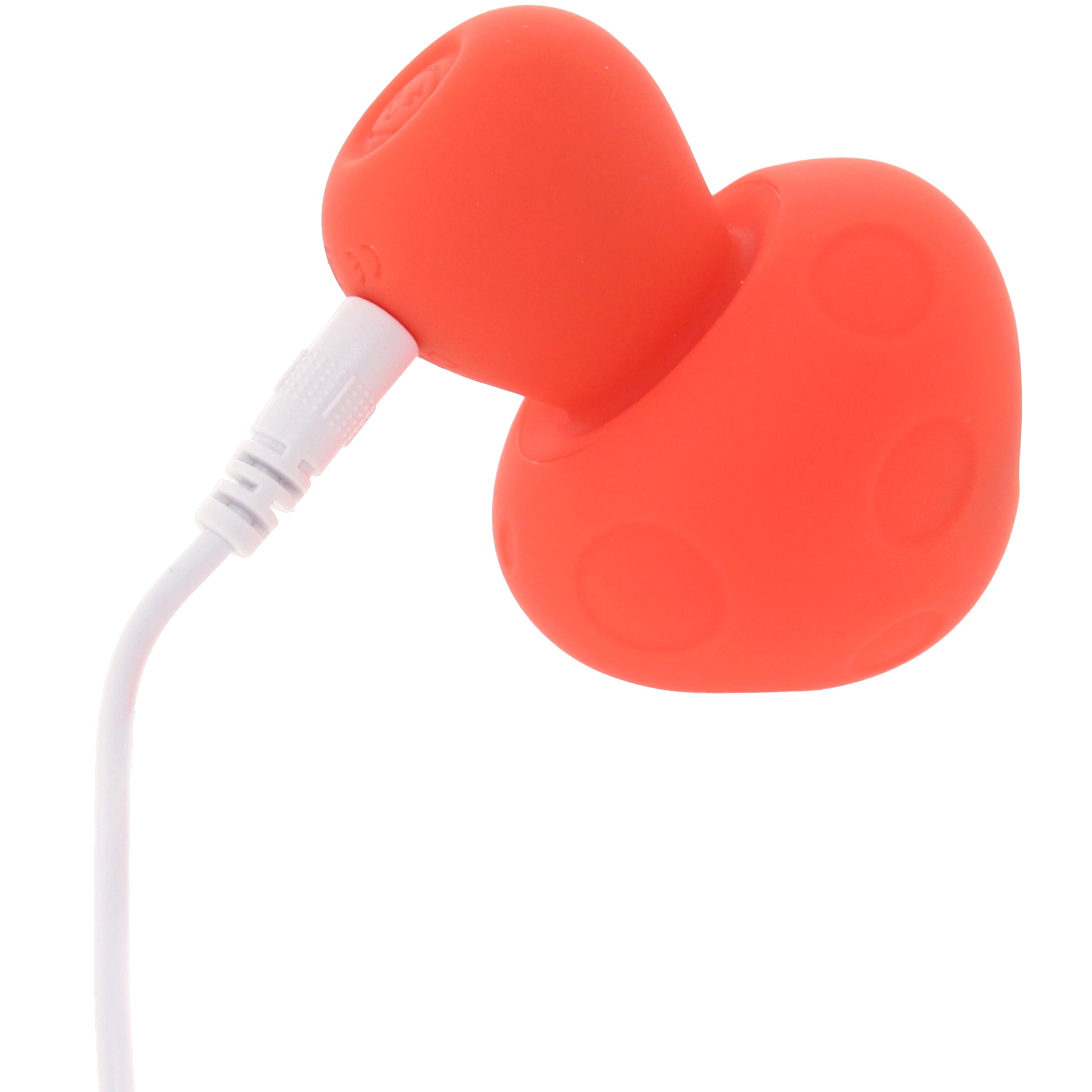 Doc Johnson Mochi Silicone Mushroom Mini Vibe in Peach - Vibrators - HoneyHugs Canada (View 7)