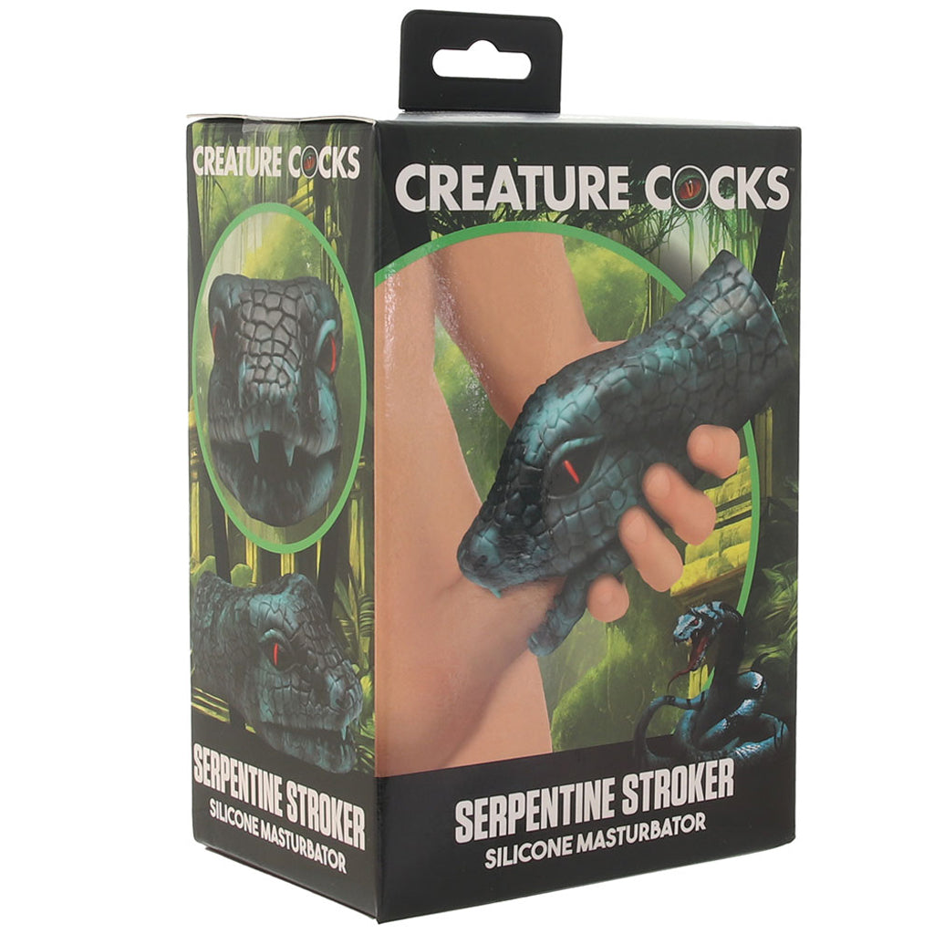 Creature Cocks Creature Cocks Serpentine Stroker in Green - Male Masturbators - HoneyHugs Canada (View 6)
