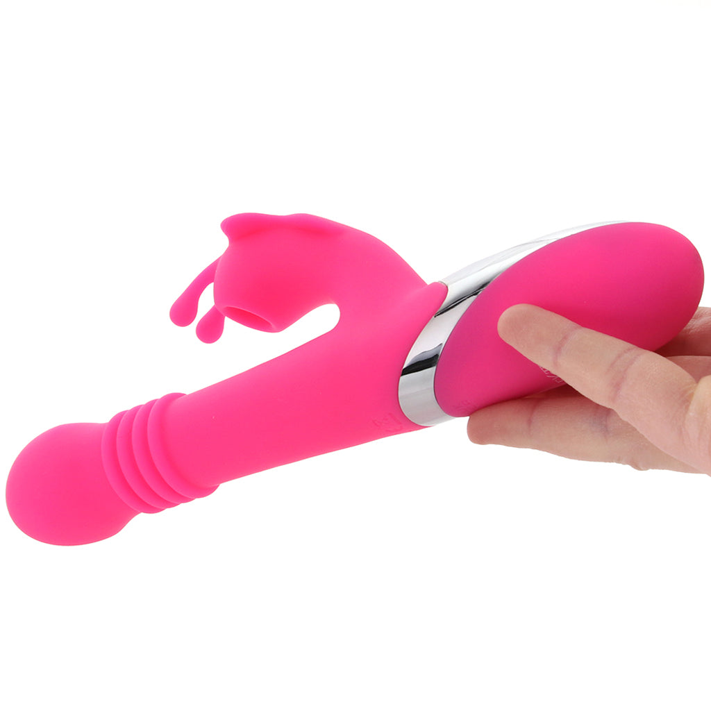 Enchanted Kissing Butterfly Thrusting Suction Rabbit Vibe