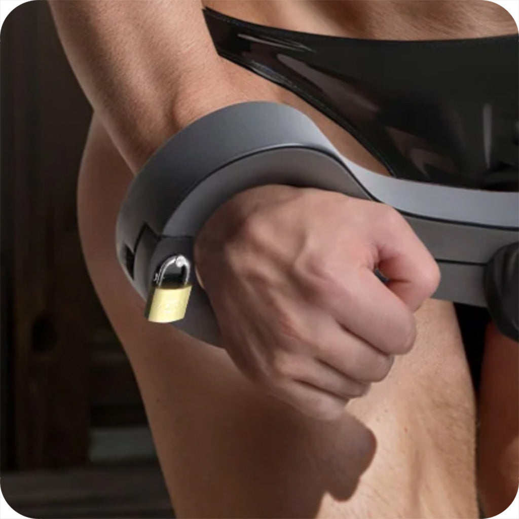 Master Series Punished Humbler: Supreme Ball & Wrist Submission Restraint