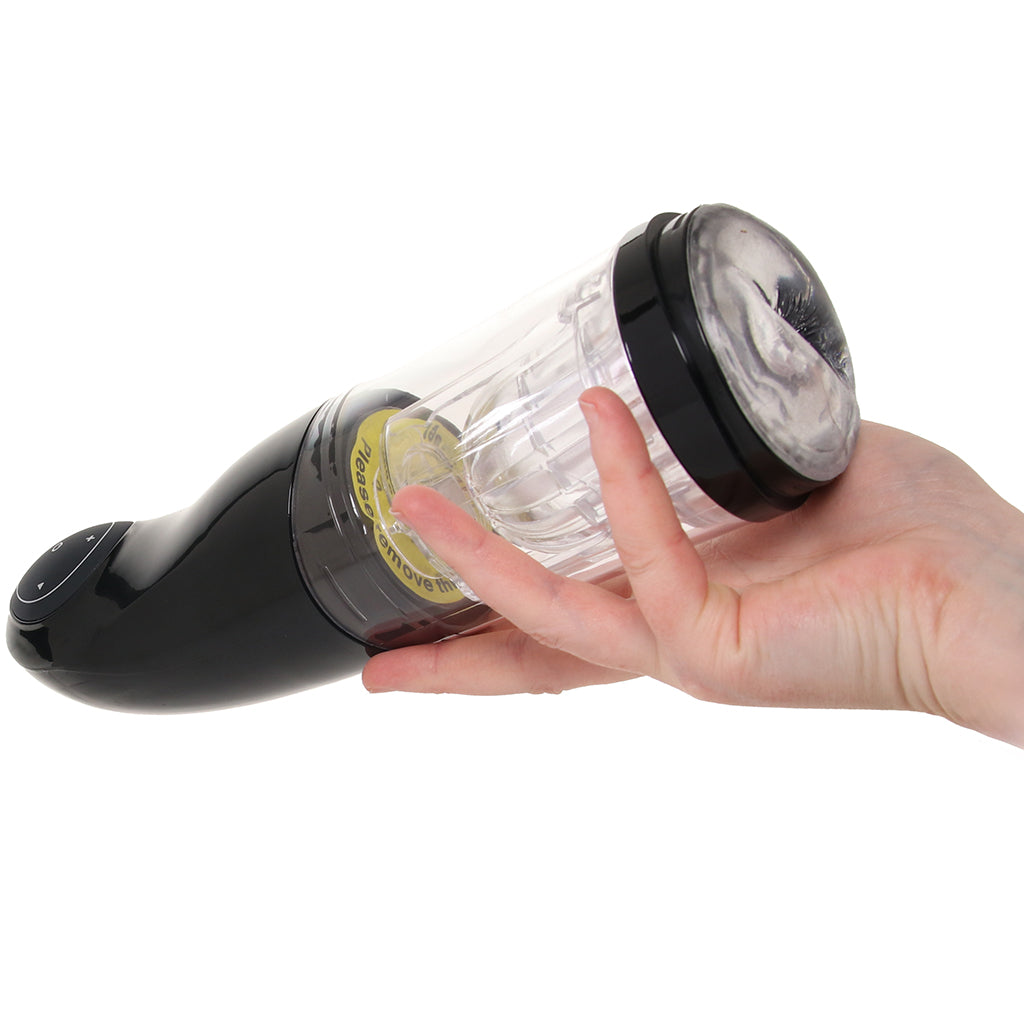 Extreme Mega-Bator Ass in Black/Clear