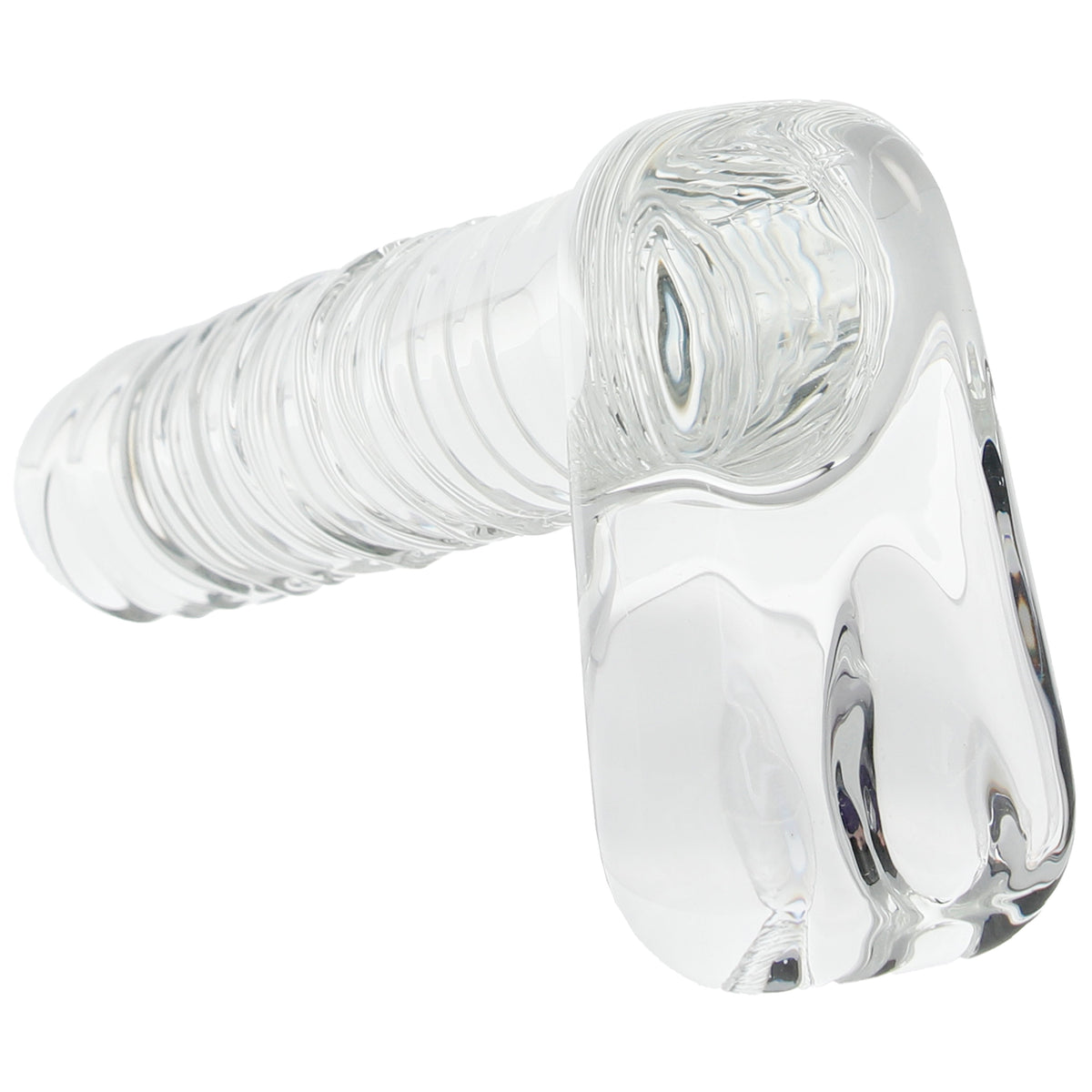 Clarity Seraphic Serenade Ballsy Glass Dildo