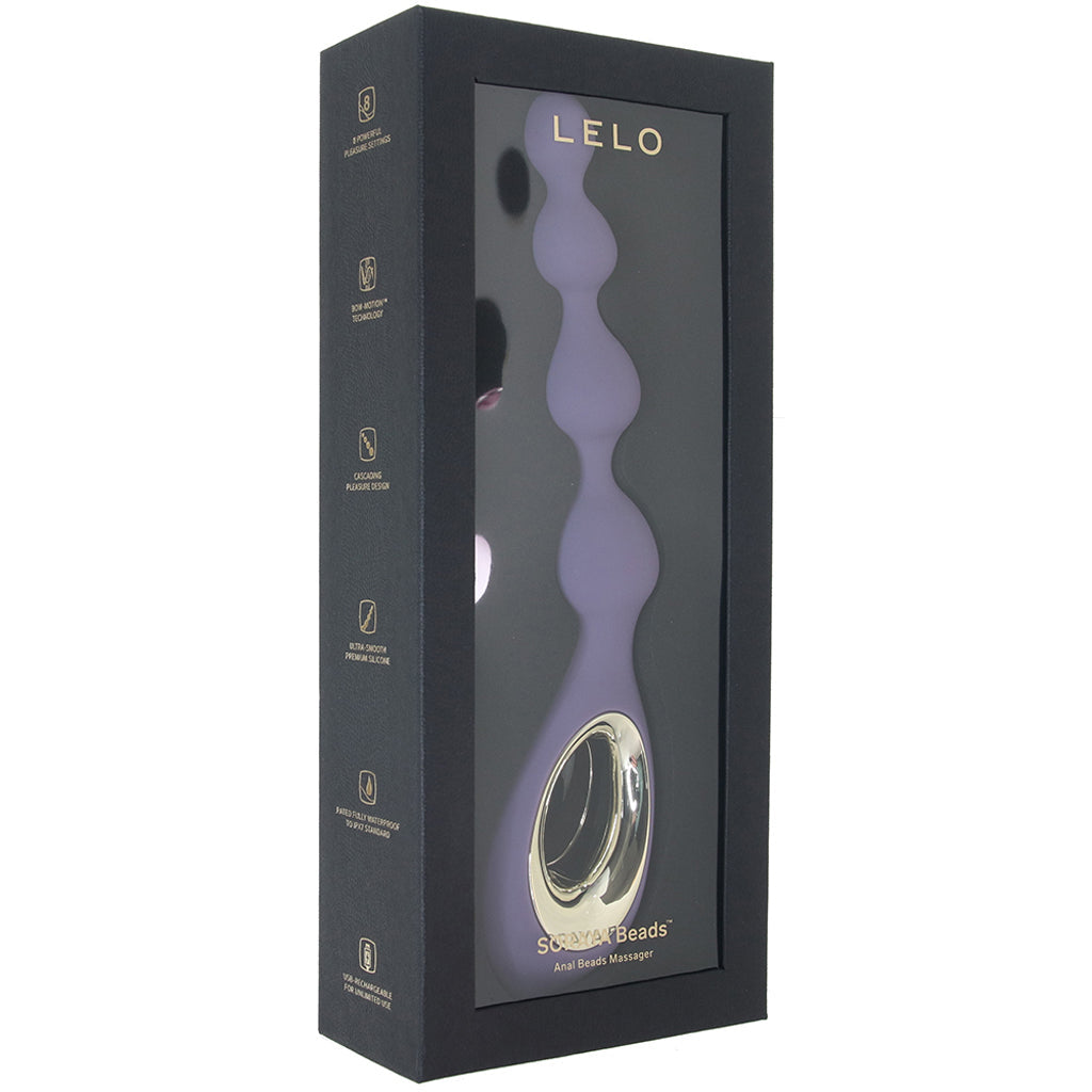 Lelo SORAYA Anal Beads Massager in Violet Dusk - Vibrators - HoneyHugs Canada (View 6)