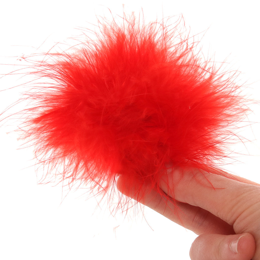 Nipple Couture Red Marabou Covers