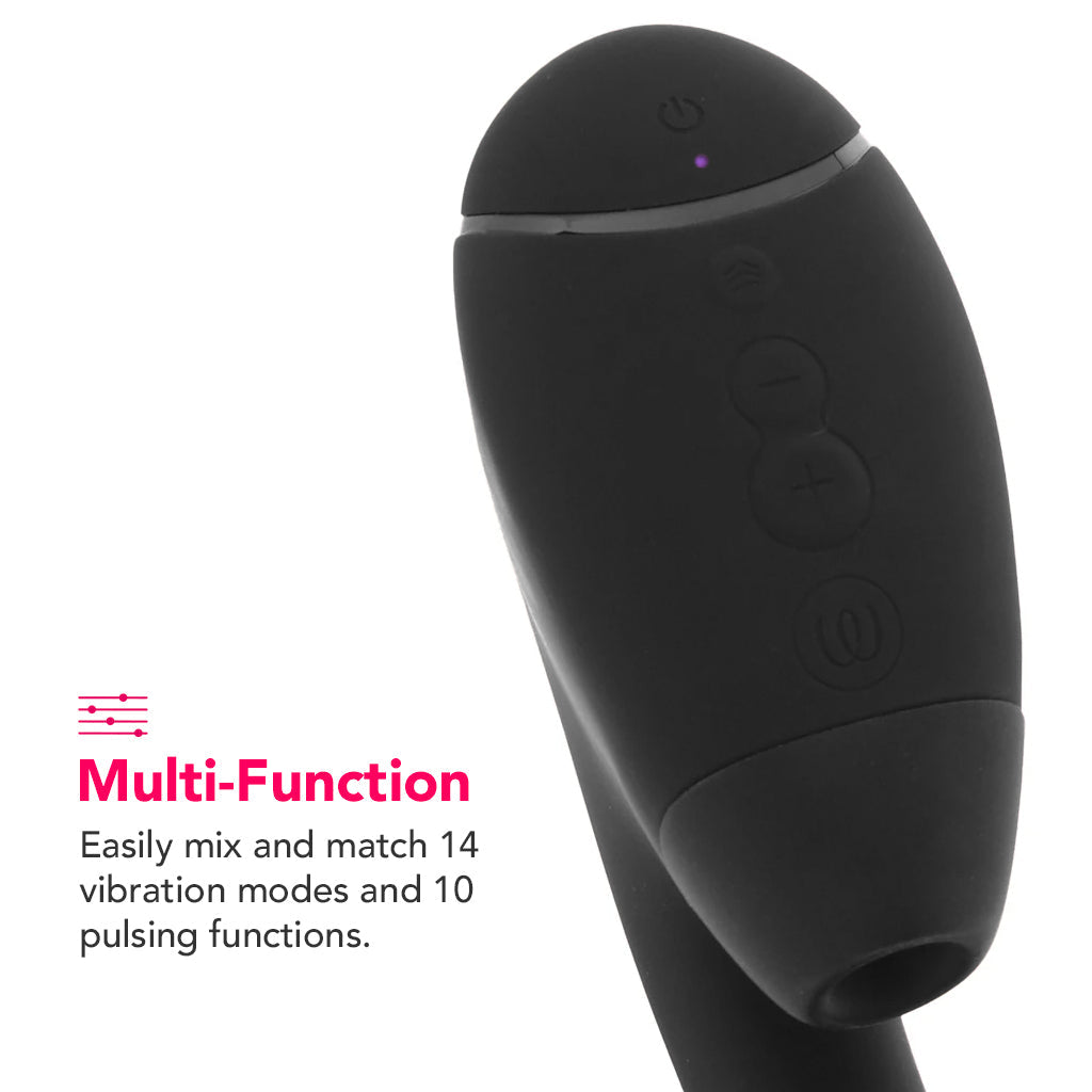 Womanizer Womanizer Next Duo Clitoral Suction & G-Spot Vibe in Black - Vibrators - HoneyHugs Canada (View 6)