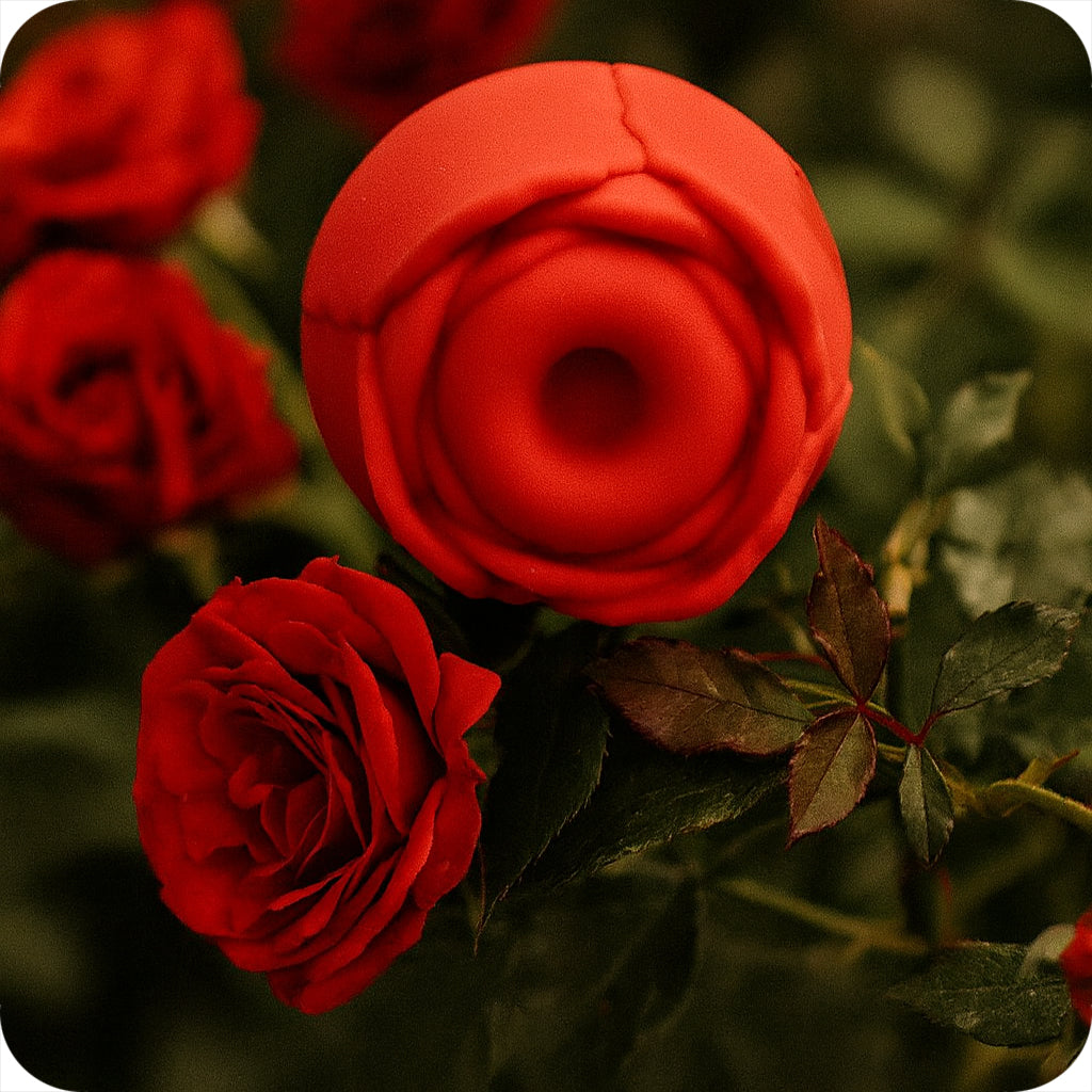 Inya Inya The Vibrating Rose in Red - Vibrators - HoneyHugs Canada (View 6)