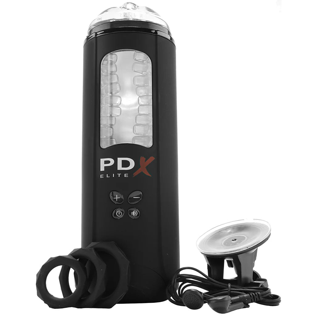 Pipedream Extreme Toyz PDX Elite Ultimate Milker Masturbator - Male Masturbators - HoneyHugs Canada (View 5)