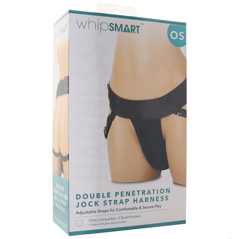 WhipSmart Double Penetration Jock Strap Harness