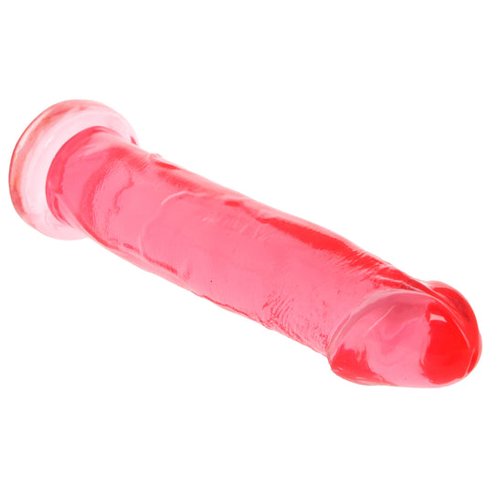 Crystal Jellies 9 Inch Realistic Dildo in Pink