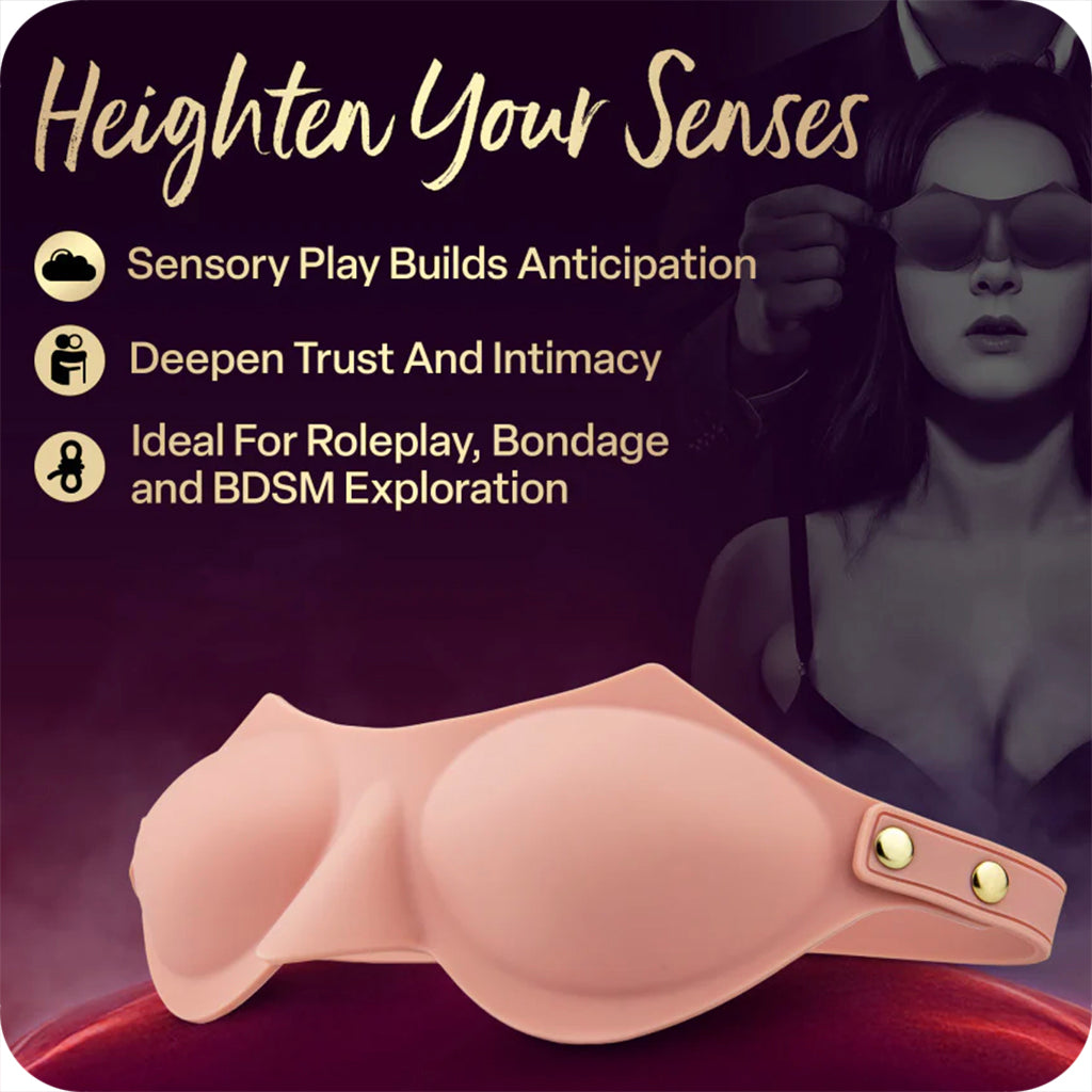 Temptasia Ardor Silicone Blindfold in Pink