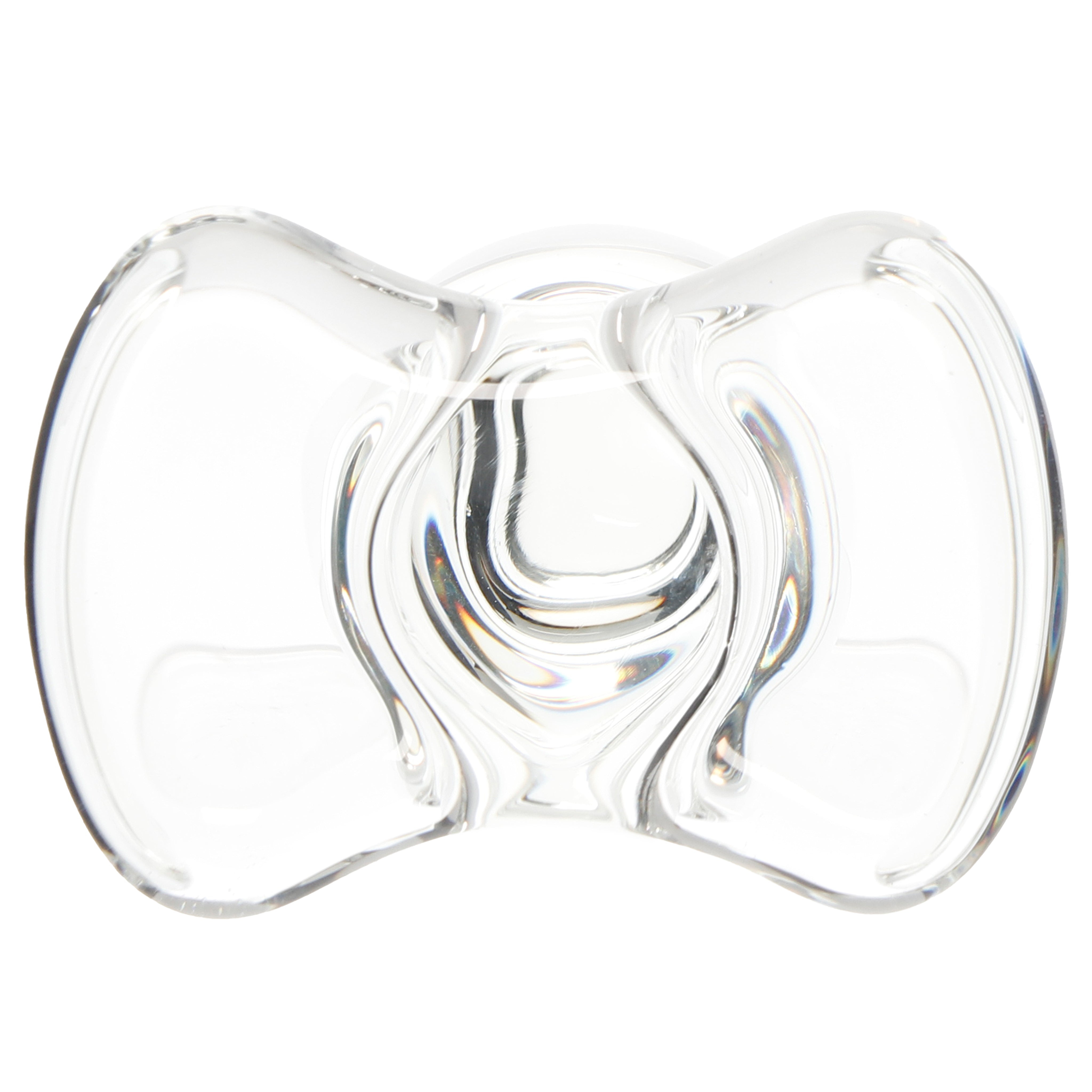 Clarity Utopian Reverie Beaded Glass Butt Plug