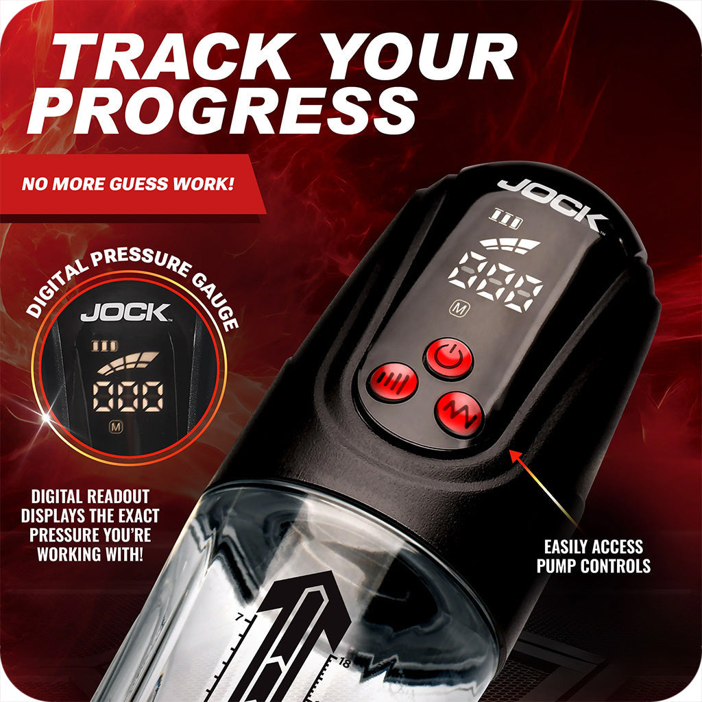 Jock Power Up Digital Automatic Penis Pump