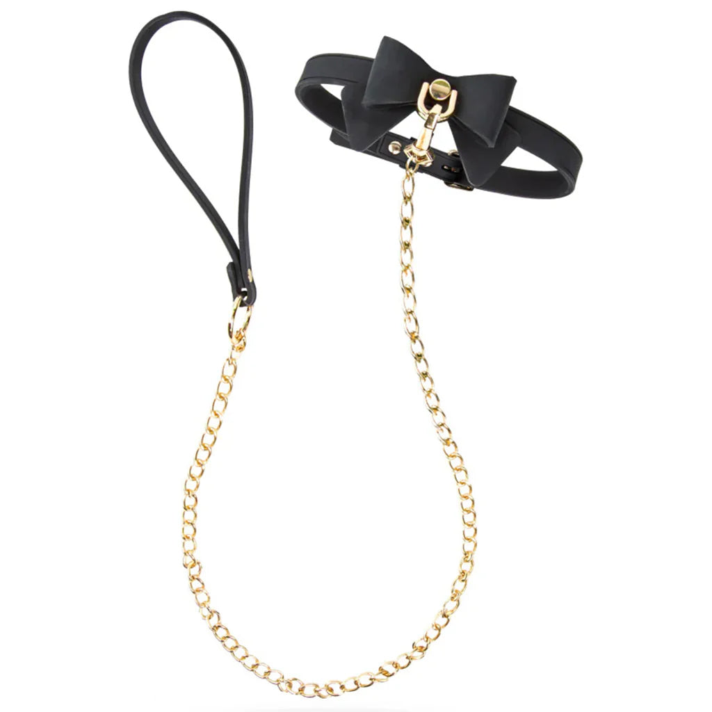 Temptasia Ardor Silicone Bows Collar & Leash