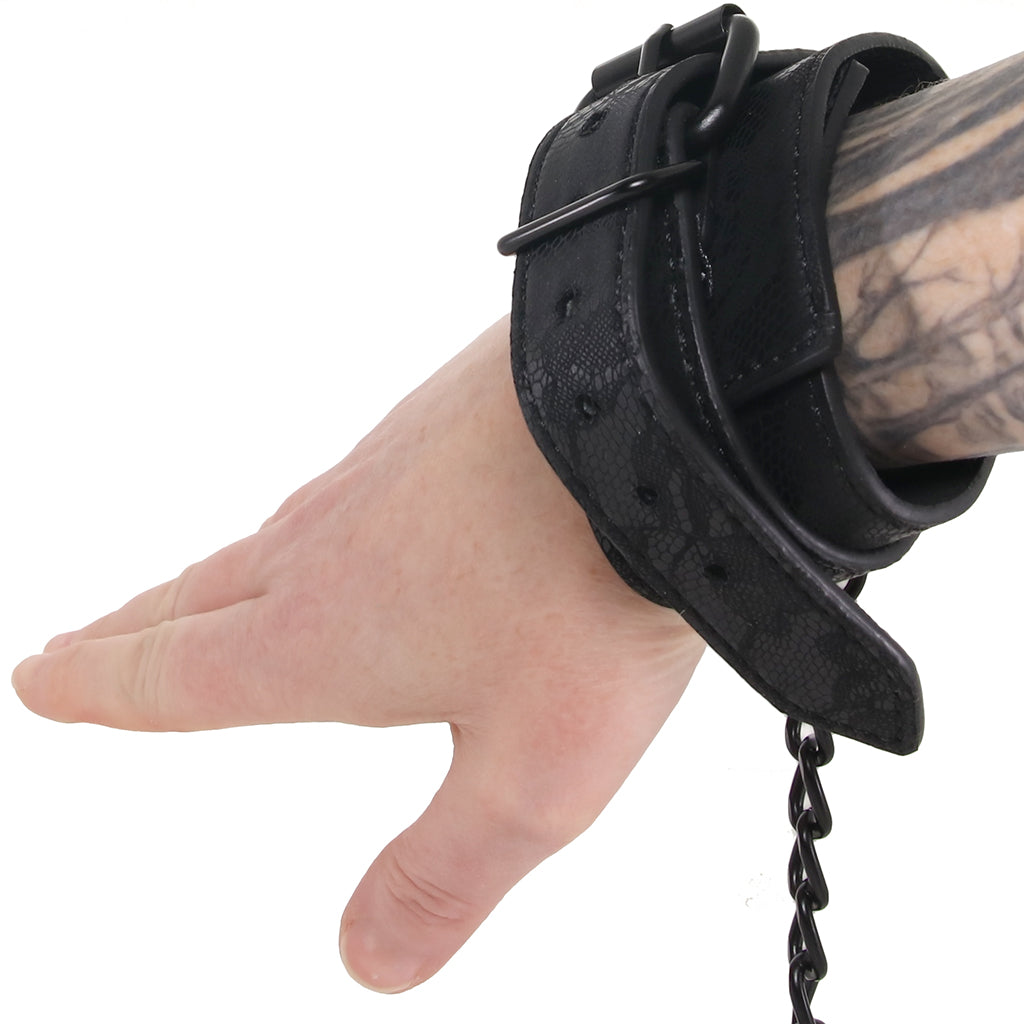Sincerely Lace Cuffs: Delicate Allure, Dominant Desire – Luxurious Restraints for Exquisite Play