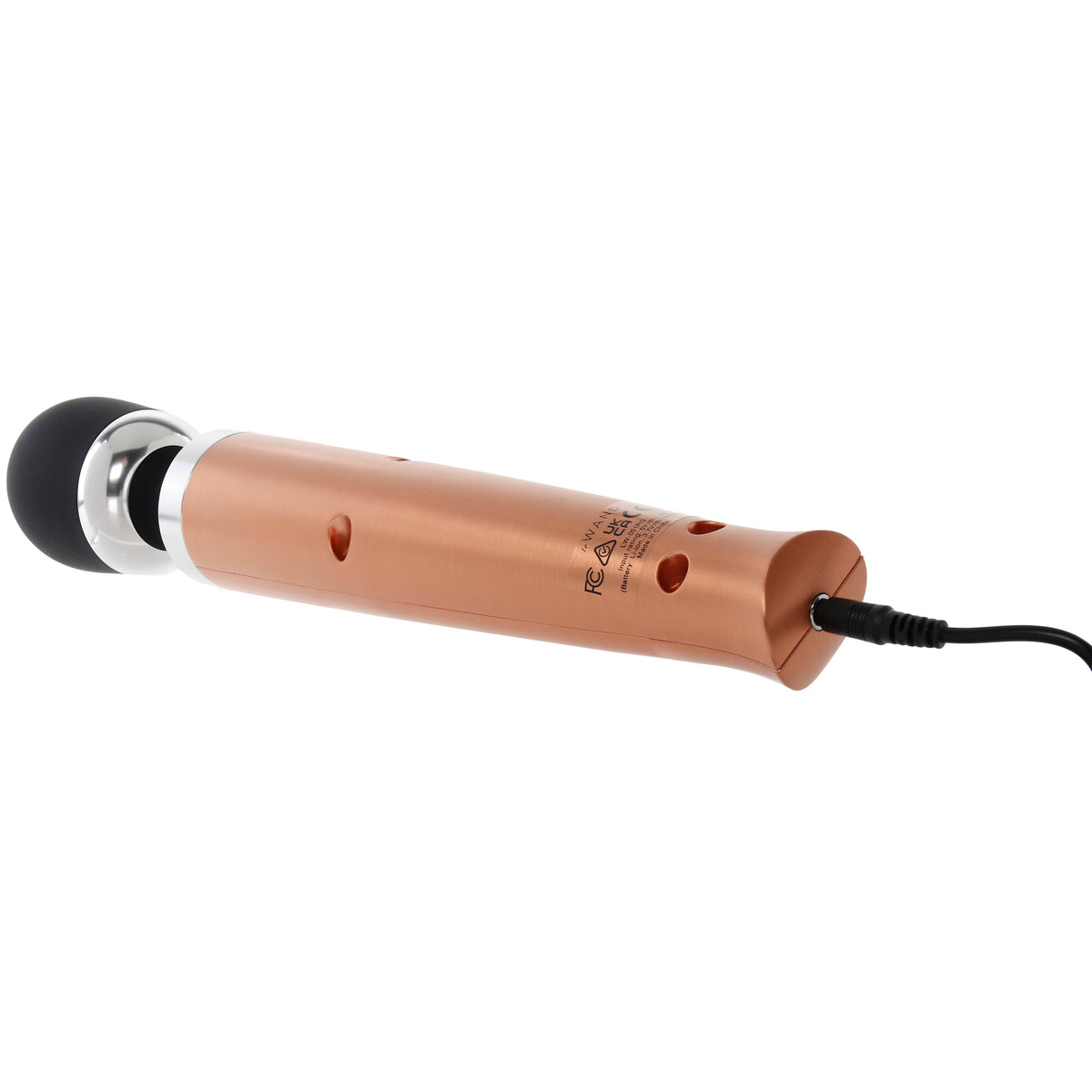Le Wand Die Cast Vibrating Wand Massager in Rose Gold