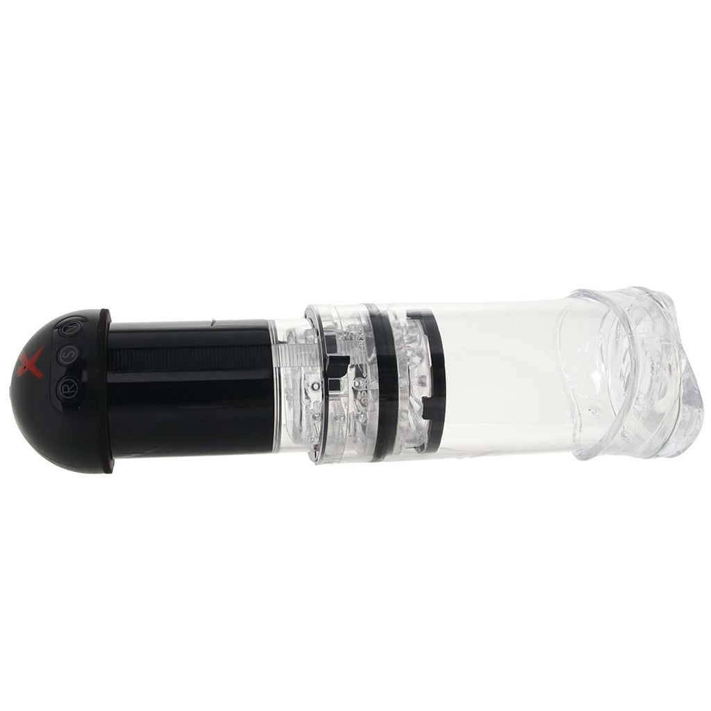 Pipedream Extreme Toyz PDX Elite Extender Pro Vibrating Pump Stroker - Male Masturbators - HoneyHugs Canada (View 5)