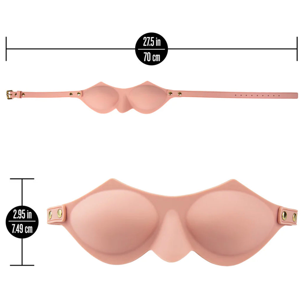 Temptasia Ardor Silicone Blindfold in Pink