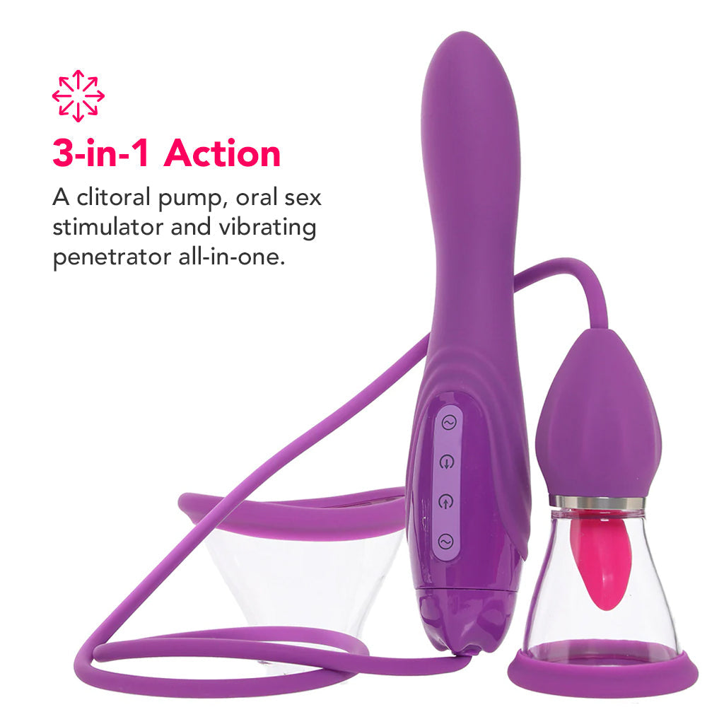 Pipedream Fantasy For Her Ultimate Pleasure Max Stimulator - Vibrators - HoneyHugs Canada (View 5)