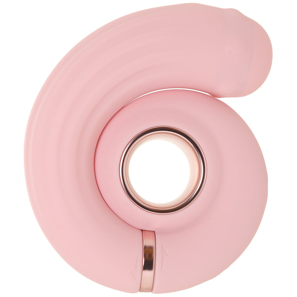 Loveline Loveline Perles Rotating Beads Swirl Vibe in Pink - Vibrators - HoneyHugs Canada