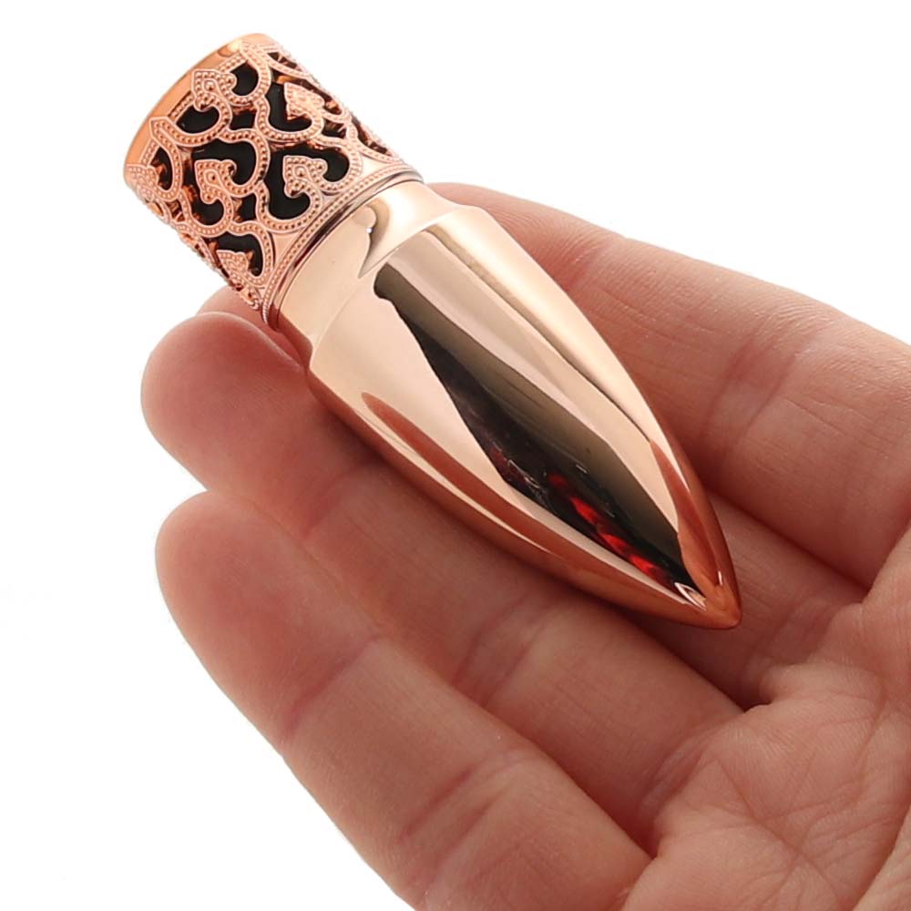 Royal Gems Glitter Bullet Vibe in Rose Gold