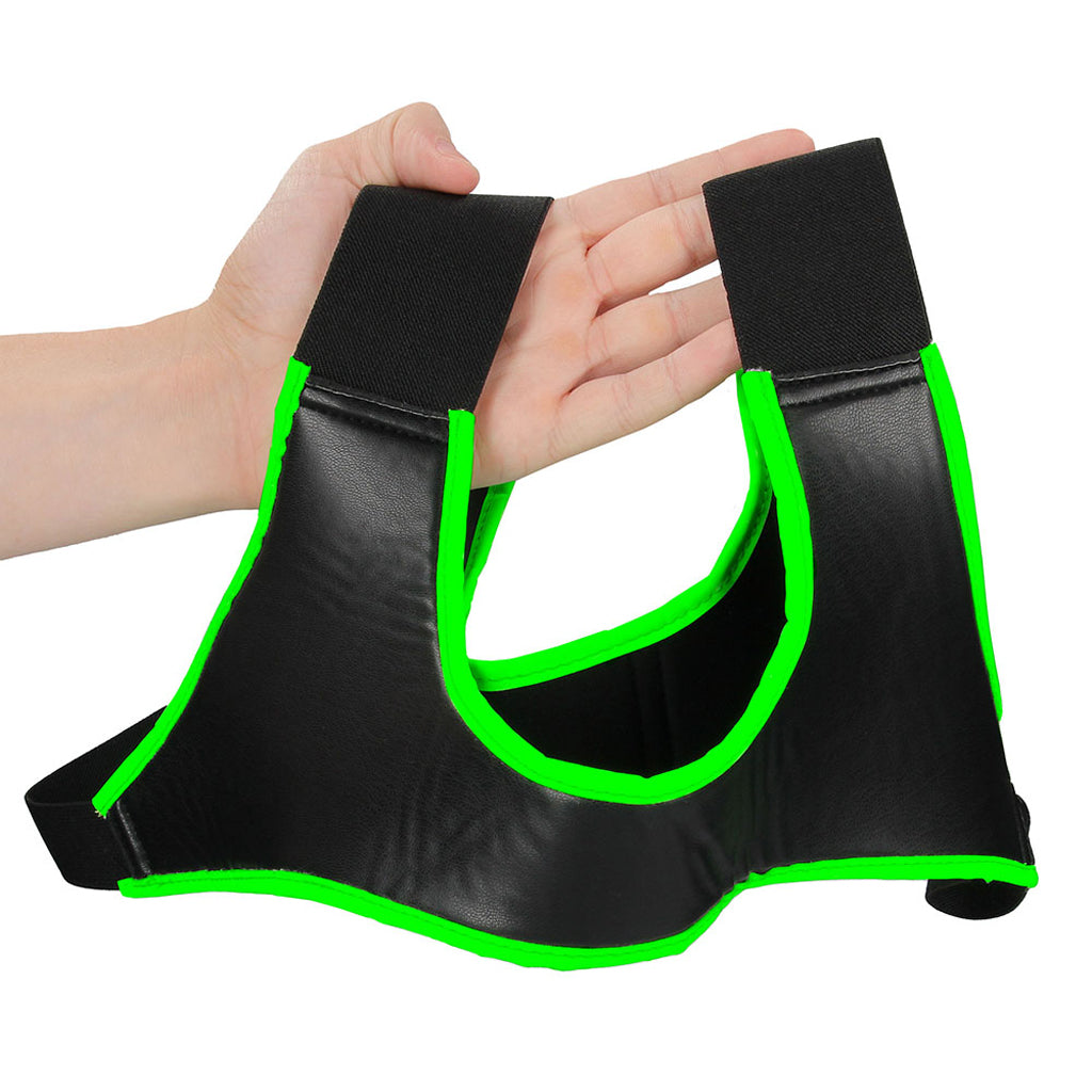 Ouch! Luminous Neoprene Harness: Glow-in-the-Dark Seduction for Consensual Play