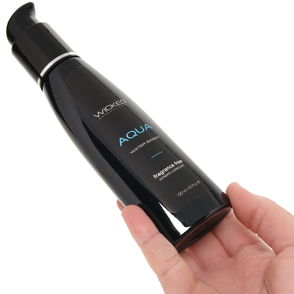 Wicked Aqua Lube: Silky, Fragrance-Free Water-Based Personal Lubricant for Elevated Intimacy