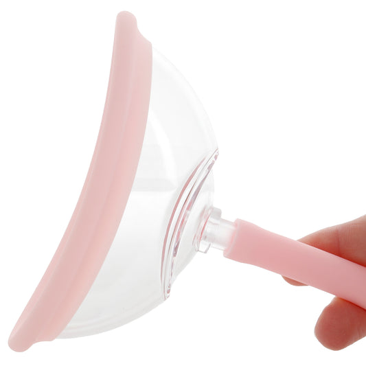 Pumped Vulva, Breast & Nipple Auto Suction Set in Rose