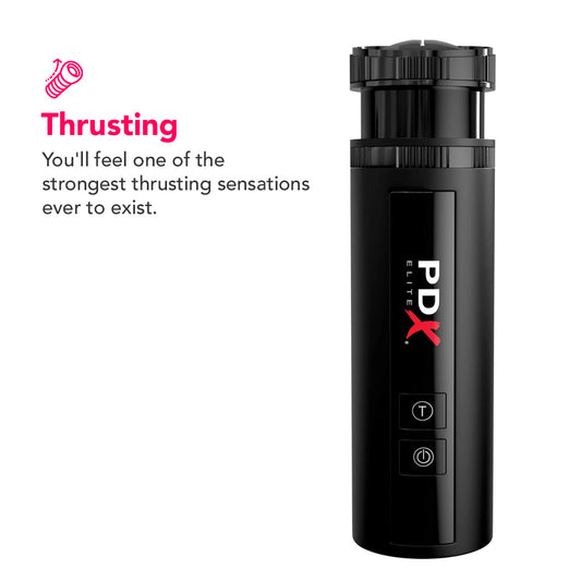 Pipedream Extreme Toyz Moto Bator X Thrusting Masturbator - Male Masturbators - HoneyHugs Canada (View 2)