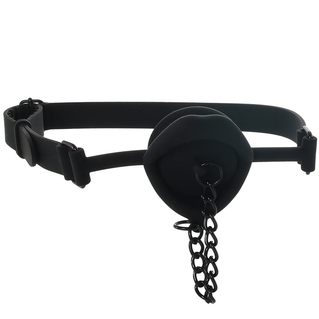 Scandal Silicone Stopper Gag: Exquisite Oral Restraint for Elevated Sensation