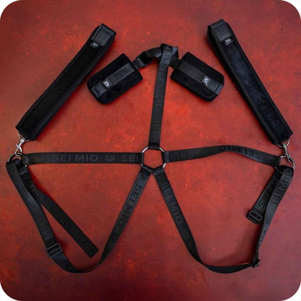 Sei Mio Trussed Issues Body Harness: Luxurious Full-Body Command & Surrender